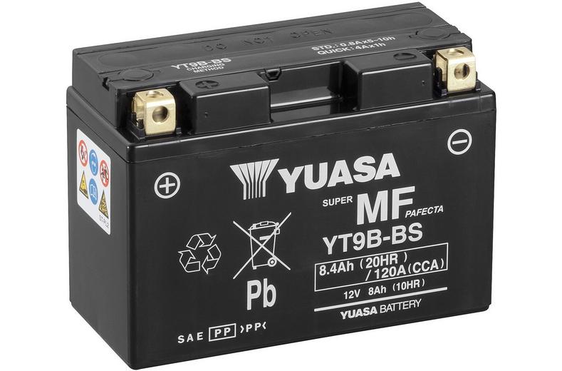 Yuasa Powersport Battery YT9B-BS Yuasa Powersport Battery YT9B-BS