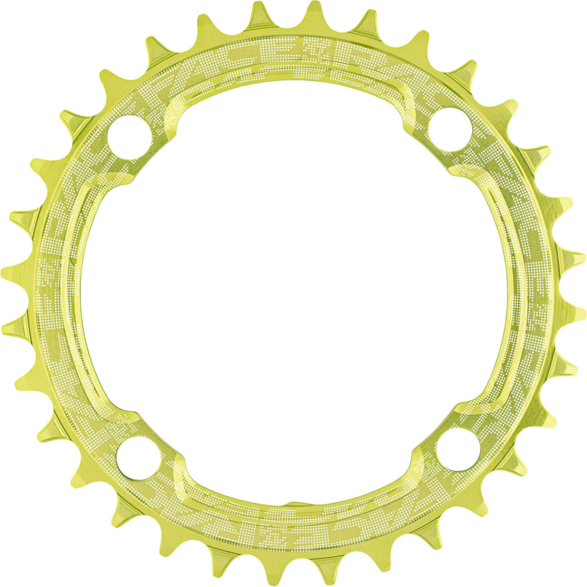 Race Face 1x Narrow Wide Single Chainring 104 BCD, 36T, Green