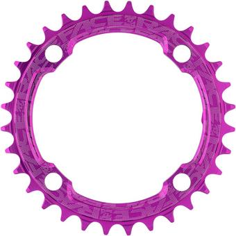 Race Face 1x Narrow Wide Single Chainring 104 BCD, 38T, Purple