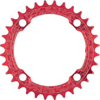 Race Face 1x Narrow Wide Single Chainring 104 BCD, 32T, Red