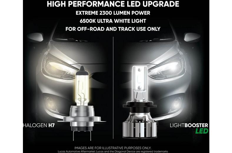 Lucas H7 477 LED Headlight Bulb Twin Pack Lucas H7 477 LED Headlight Bulb Twin Pack