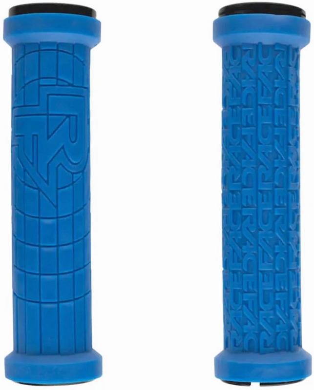 Halfords Race Face Grippler Lock-On Grips, 30Mm, Blue | Extra 8% off for BC Members