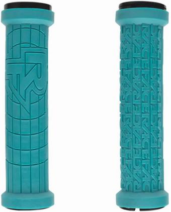 Race Face Grippler Lock-on Grips, 33mm, Turquoise