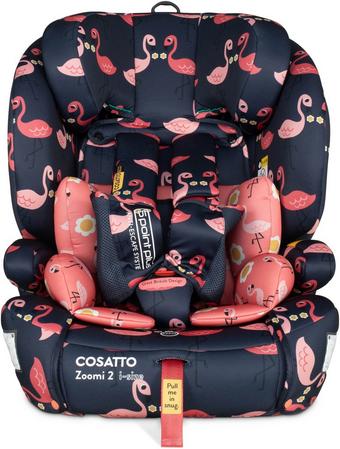 Zoomi 2 i-Size Car Seat Pretty Flamingo