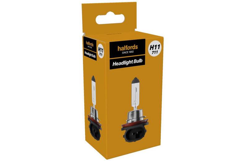 Halfords H11 711 Car Headlight Bulb Single Pack Halfords H11 711 Car Headlight Bulb Single Pack