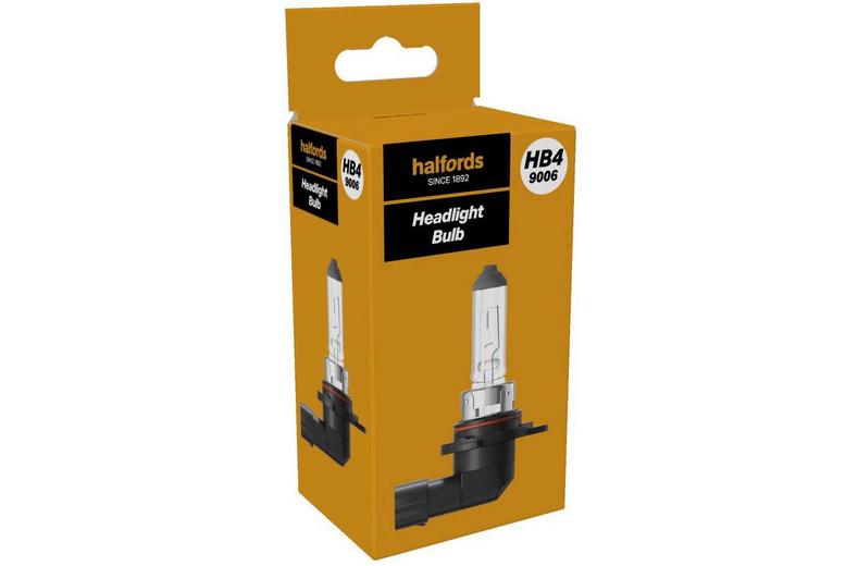 Halfords HB4 9006 Car Headlight Bulb Single Pack Halfords HB4 9006 Car Headlight Bulb Single Pack