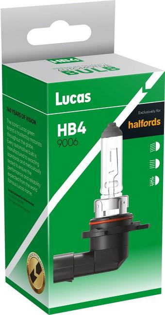 Lucas HB4 9006 Car Headlight Bulb Single Pack