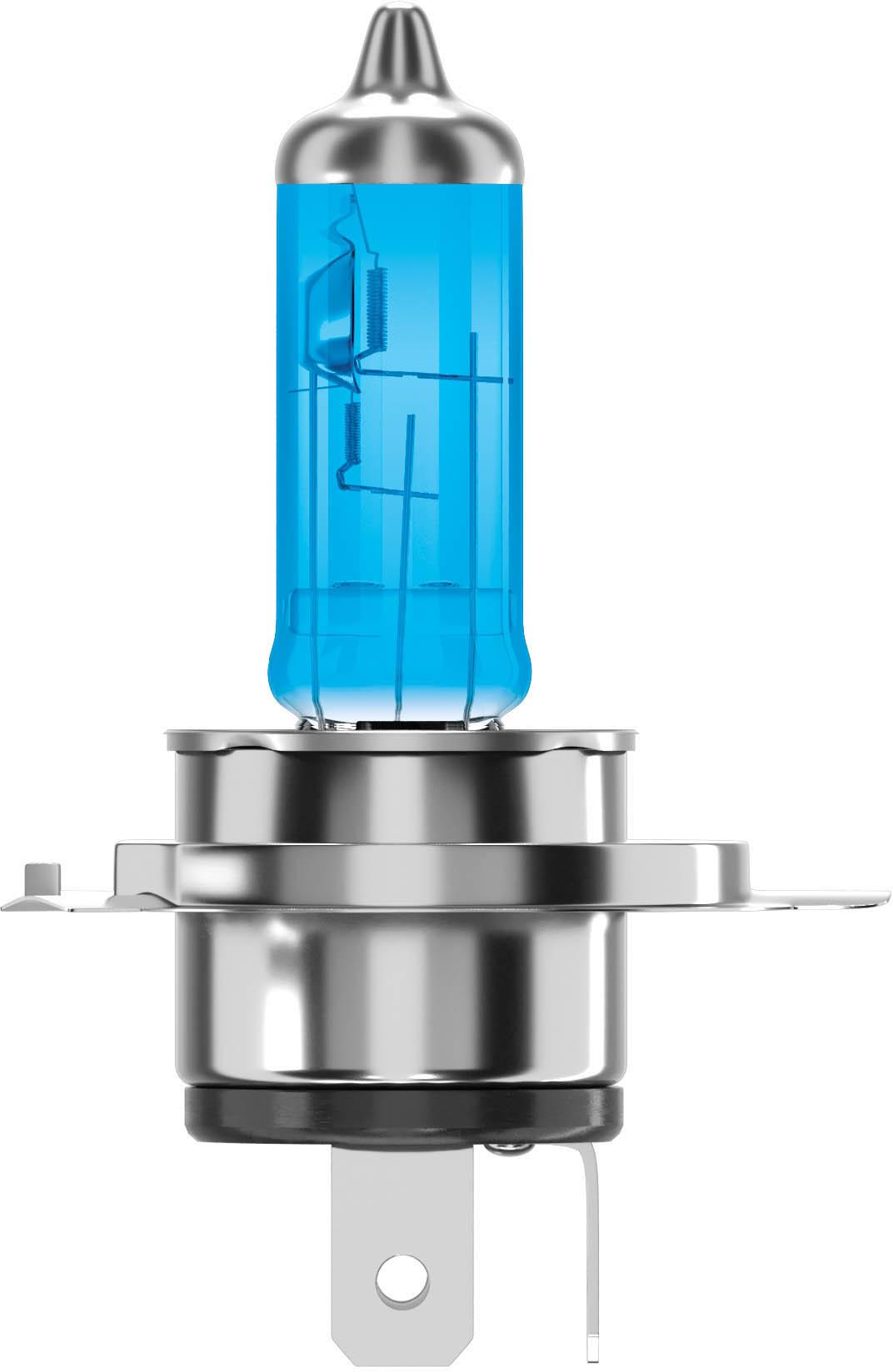 Halfords H4 472 Off Road Blue Car Headlight Bulb Single Pack