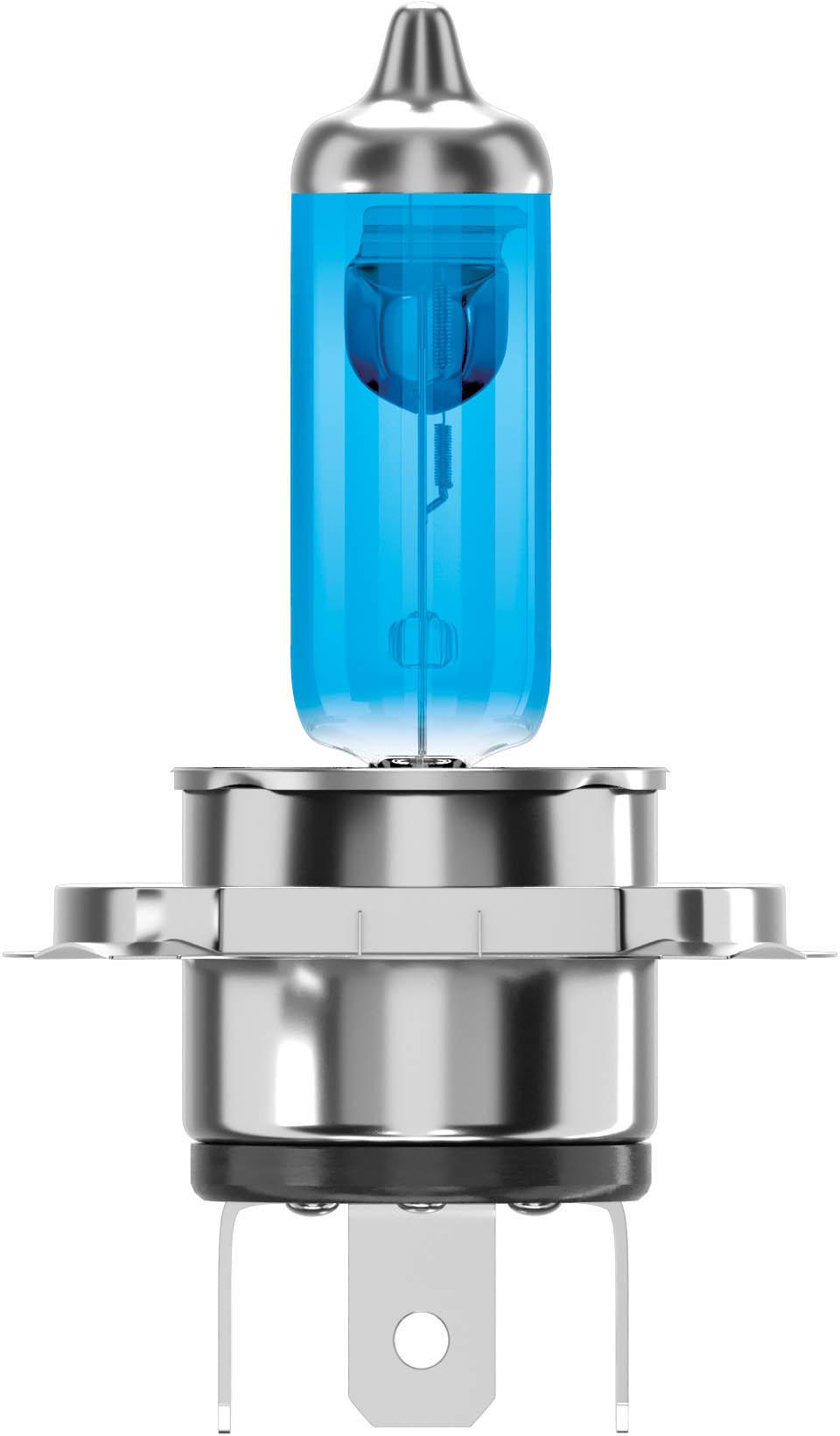 Halfords H4 472 Off Road Blue Car Headlight Bulb Single Pack