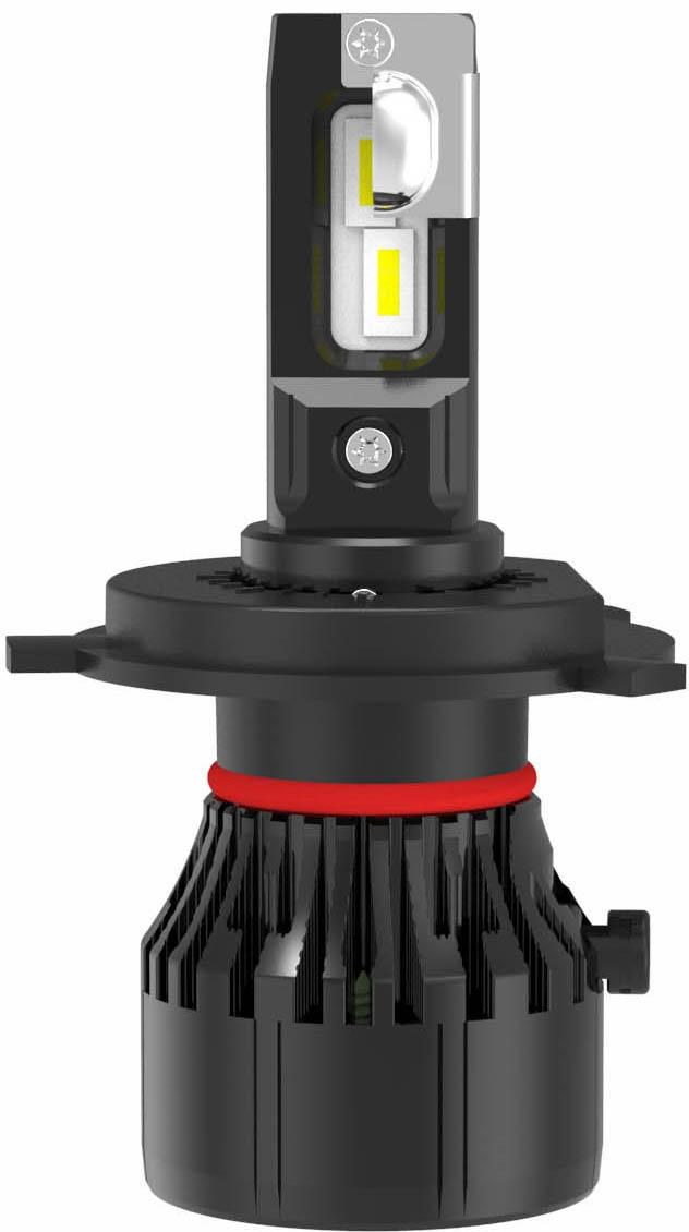 Halfords Advanced LEDr H4 472 Headlight Twin Pack
