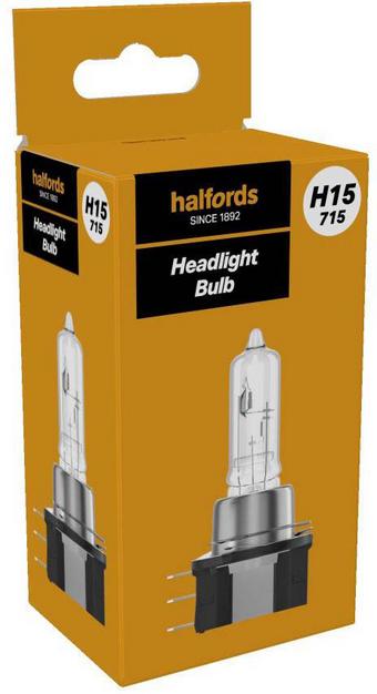 Halfords H15 715 Car Headlight Bulb Single Pack