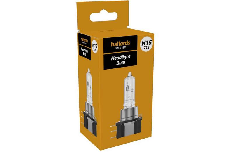 Halfords H15 715 Car Headlight Bulb Single Pack Halfords H15 715 Car Headlight Bulb Single Pack