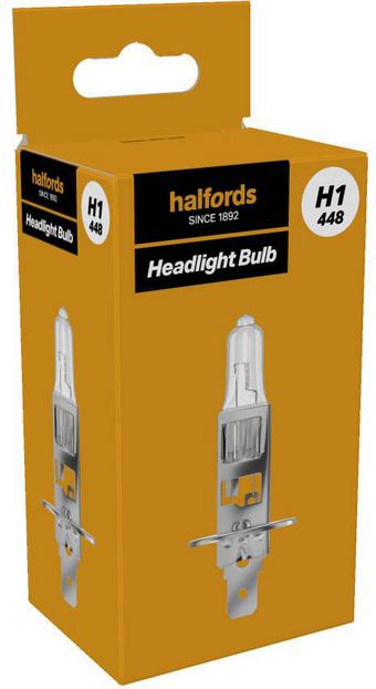 Halfords H1 448 Car Headlight Bulb Single Pack