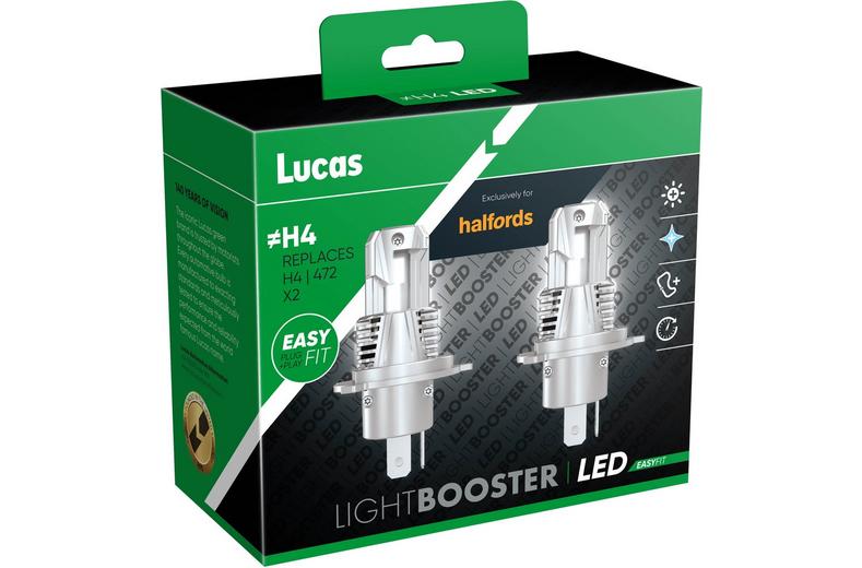 Lucas H4 472 LED Headlight Bulb Twin Pack Lucas H4 472 LED Headlight Bulb Twin Pack