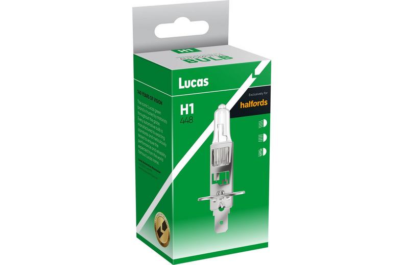 Lucas 448 H1 Headlight Bulb Single Pack Lucas 448 H1 Headlight Bulb Single Pack