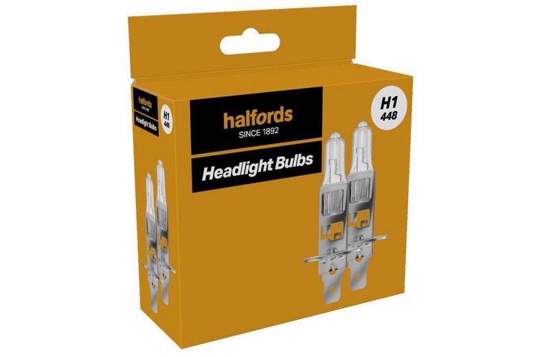 Halfords H1 448 Car Headlight Bulb Twin Pack Halfords H1 448 Car Headlight Bulb Twin Pack