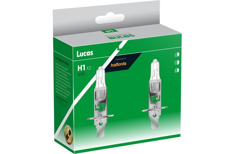 Lucas 448 H1 Headlight Bulb Twin Pack Lucas 448 H1 Headlight Bulb Twin Pack