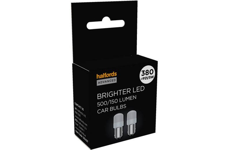 Halfords Advanced 380 Super Bright LED Car Bulb Twin Pack Halfords Advanced 380 Super Bright LED Car Bulb Twin Pack