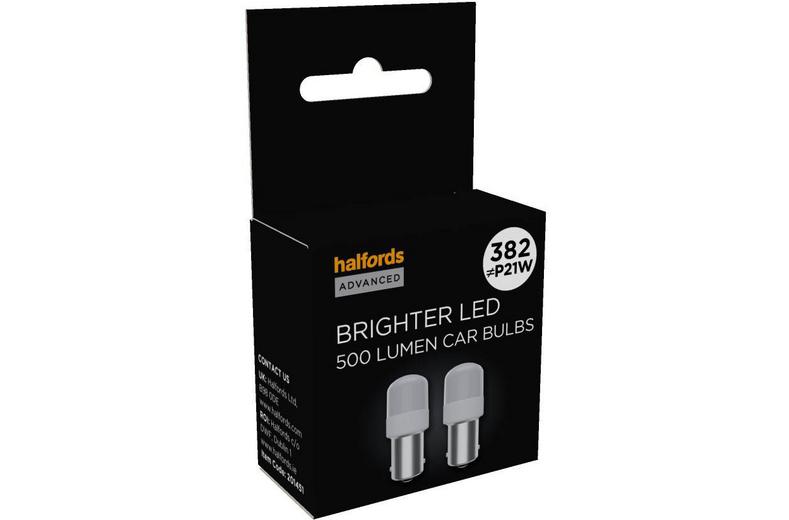 Halfords Advanced 382 Super Bright LED Car Bulb Twin Pack Halfords Advanced 382 Super Bright LED Car Bulb Twin Pack