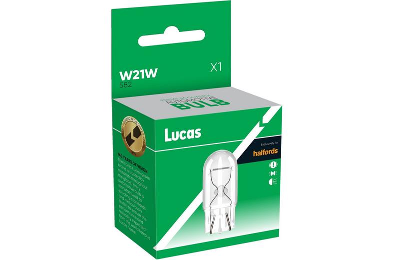 Lucas 582 W21W Car Bulb Single Pack Lucas 582 W21W Car Bulb Single Pack