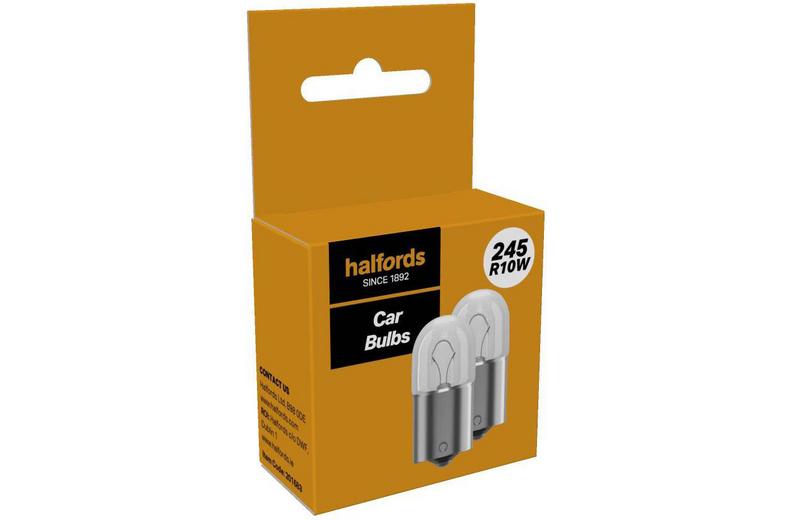 Halfords 245 R10W Car Bulb Twin Pack Halfords 245 R10W Car Bulb Twin Pack