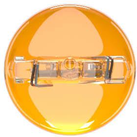 Halfords 585 WY21W Car Bulb Twin Pack