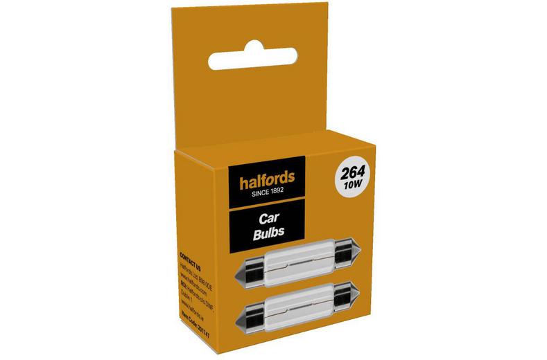 Halfords 264 Car Bulb Twin Pack Halfords 264 Car Bulb Twin Pack