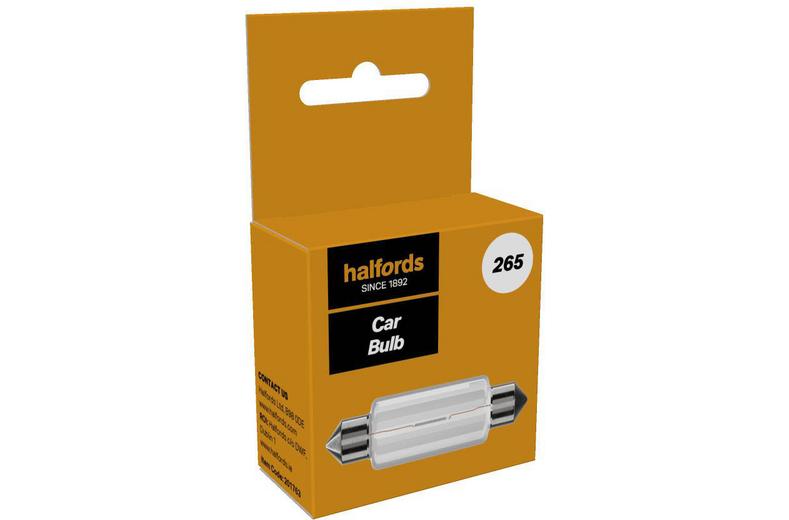Halfords 265 Car Bulb Single Pack Halfords 265 Car Bulb Single Pack