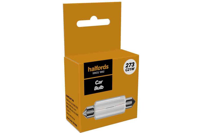 Halfords 273 C21W Car Bulb Single Pack Halfords 273 C21W Car Bulb Single Pack