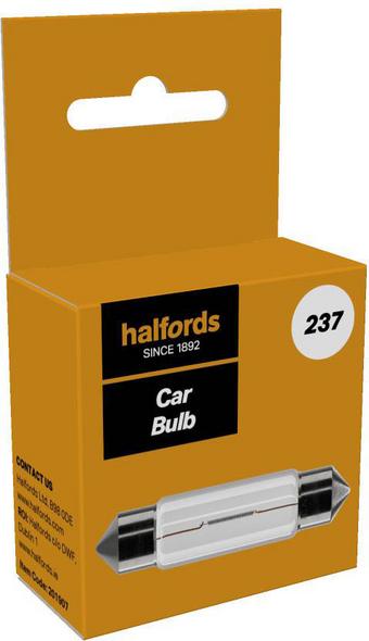 Halfords 237 Car Bulb Single Pack