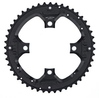 Shimano FC-T6010 10 Speed Triple Outer Chainring, 48T For Chain Guard Black