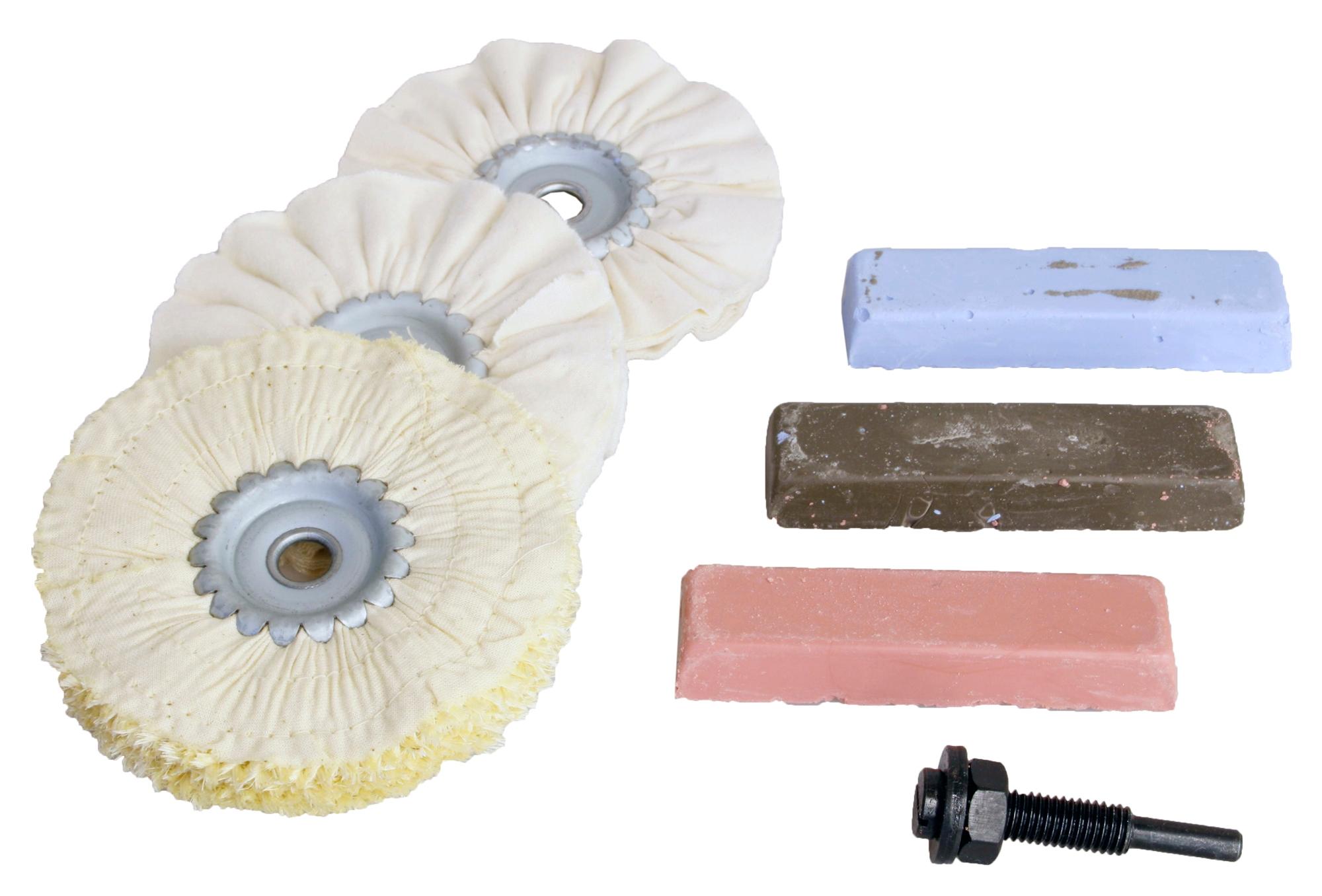 Policraft Steel & Stainless Steel Polishing Kit Halfords UK