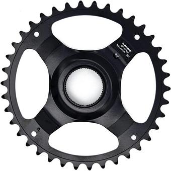 Shimano CR-ET600 9/10/11 Speed Single Chainring, 38T Black