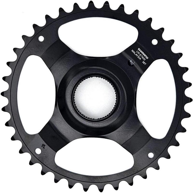 Halfords Shimano Cr-Et600 9/10/11 Speed Single Chainring, 38T Black | Extra 8% off for BC Members