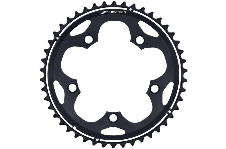 Shimano FC-CX50 10 Speed Outer Chainring, 46T-G, Black Shimano FC-CX50 10 Speed Outer Chainring, 46T-G, Black