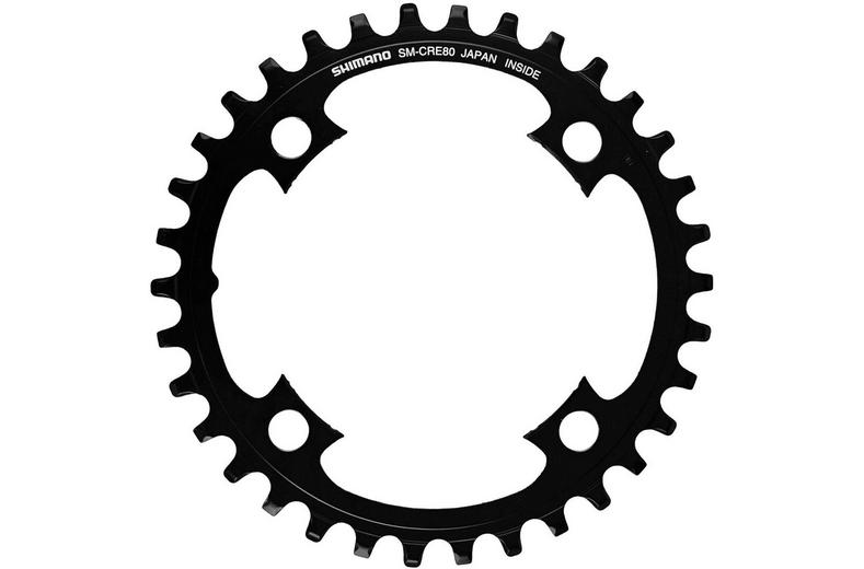 Shimano SM-CRE80 11/10 Speed DCE Single Chainring, 38T Shimano SM-CRE80 11/10 Speed DCE Single Chainring, 38T