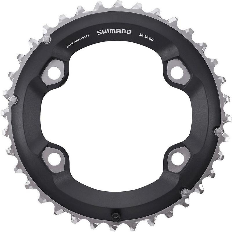 Halfords Shimano Fc-M7000 Deore 11 Speed Double Chainring, 36T-Bc Outer | Extra 8% off for BC Members