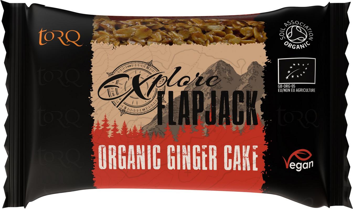 Halfords TORQ Torq Explore Flapjack Box20 Ginger Cake | Extra 8% off for BC Members