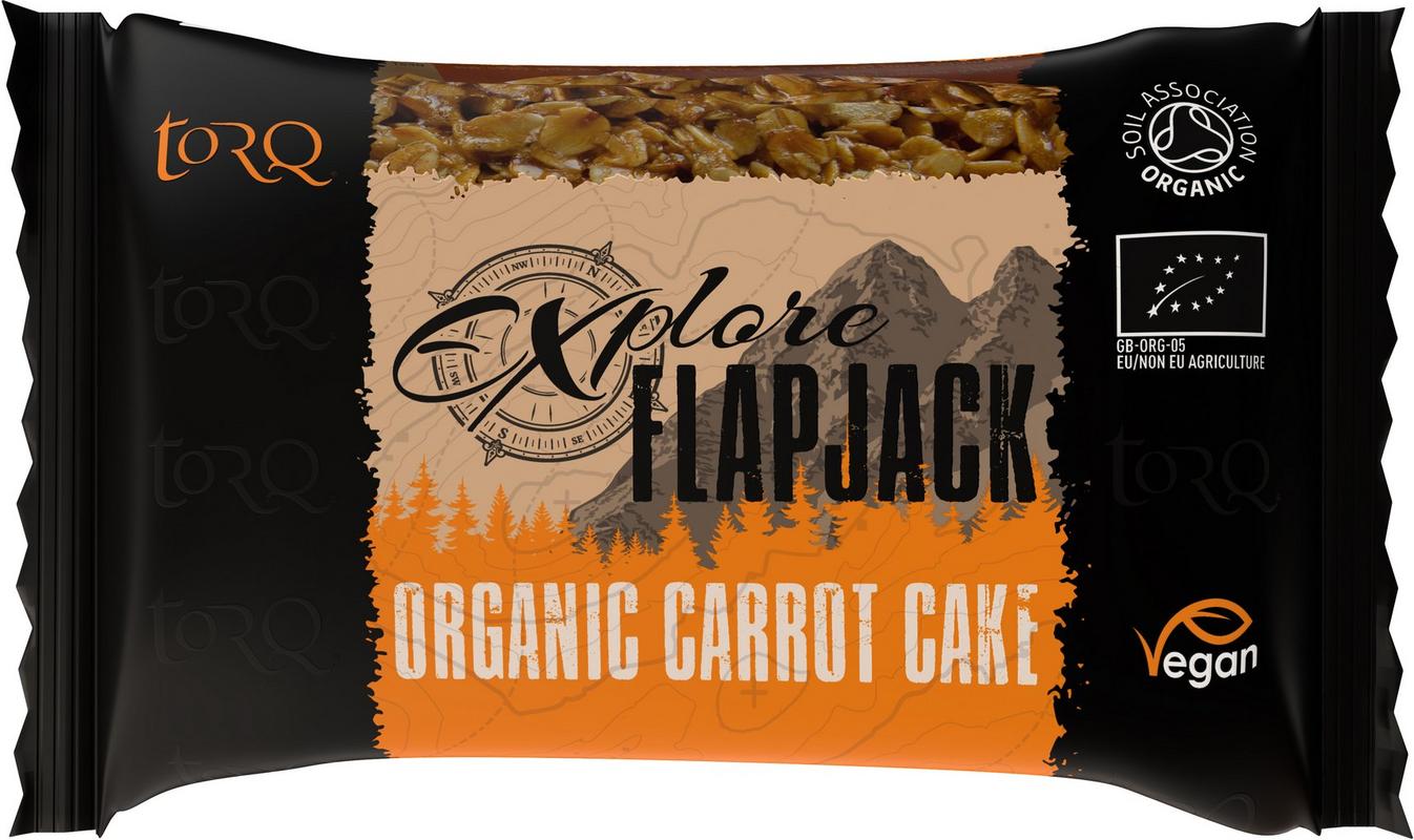 Halfords TORQ Torq Explore, Carrot Cake, 20 X 60G | Extra 8% off for BC Members