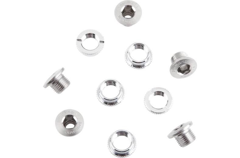 Shimano FC-7710 Dura Ace Track Chainring Bolts (Set of 5) Shimano FC-7710 Dura Ace Track Chainring Bolts (Set of 5)