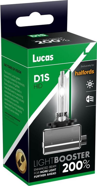 Lucas 200% Brighter HID D1S Headlight Bulb Lucas 200% Brighter HID D1S Headlight Bulb
