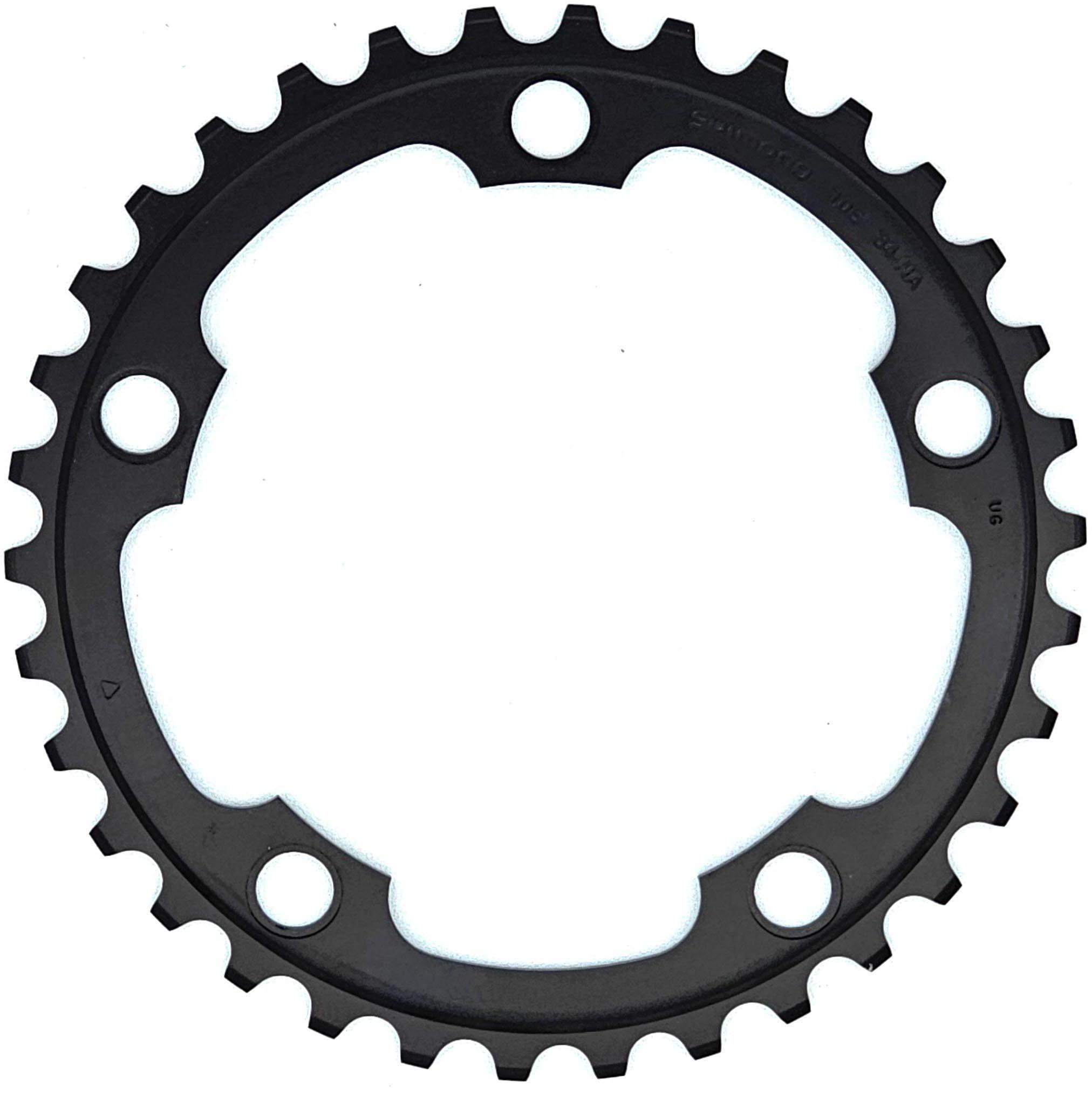 Shimano FC-RS400 Tiagra 10 Speed Chainring, 50T-NA, For 50/34T Black