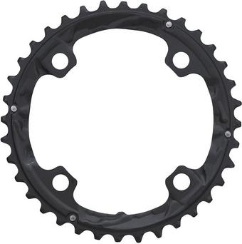 Shimano FC-T781 10 Speed Triple Middle Chainring 36T-AL Black