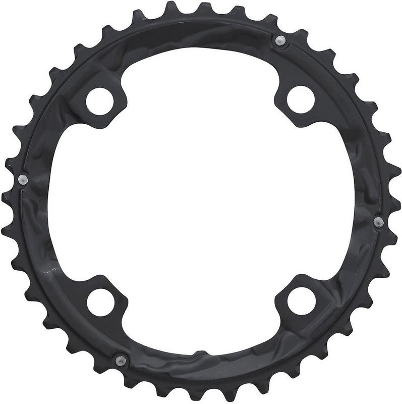 Halfords Shimano Fc-T781 10 Speed Triple Middle Chainring 36T-Al Black | Extra 8% off for BC Members