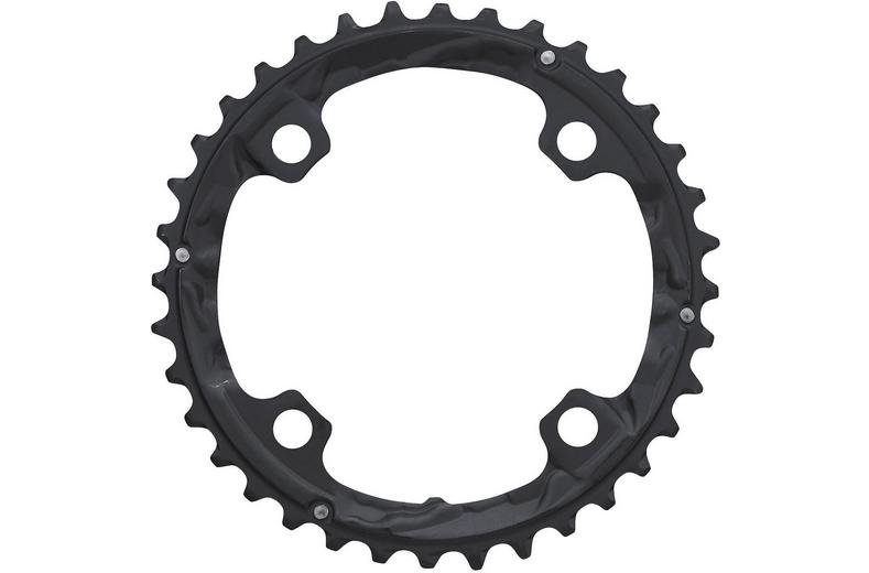 Shimano FC-T781 10 Speed Triple Middle Chainring 36T-AL Black Shimano FC-T781 10 Speed Triple Middle Chainring 36T-AL Black