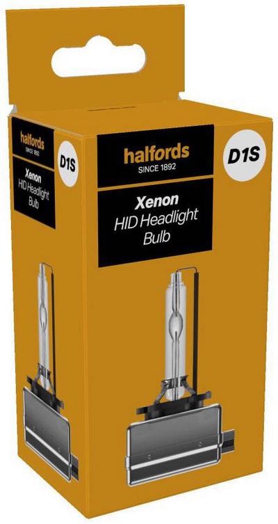 Halfords HID D1S Car Headlight Bulb Single Pack Halfords HID D1S Car Headlight Bulb Single Pack