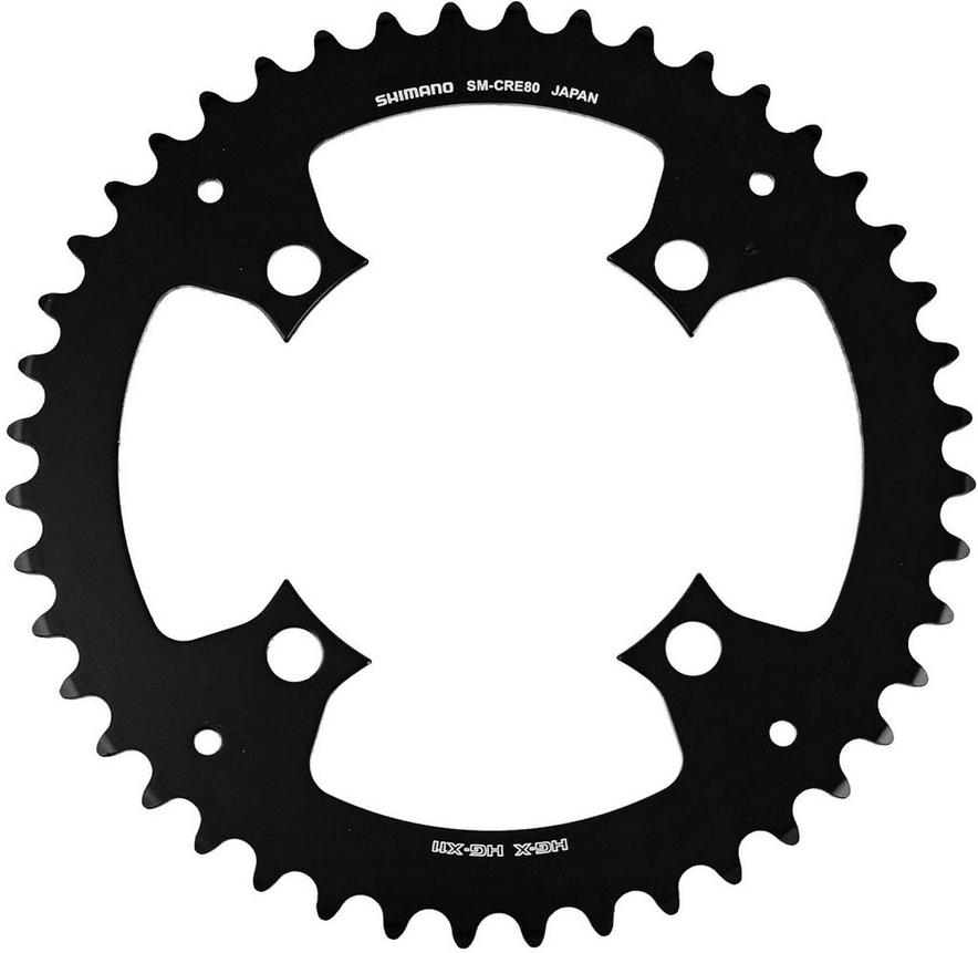 Shimano SM-CRE80 11/10 Speed Single Chainring 44T | Halfords UK
