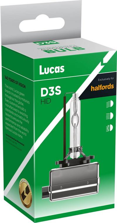 Lucas 200% Brighter HID D3S Headlight Bulb Lucas 200% Brighter HID D3S Headlight Bulb