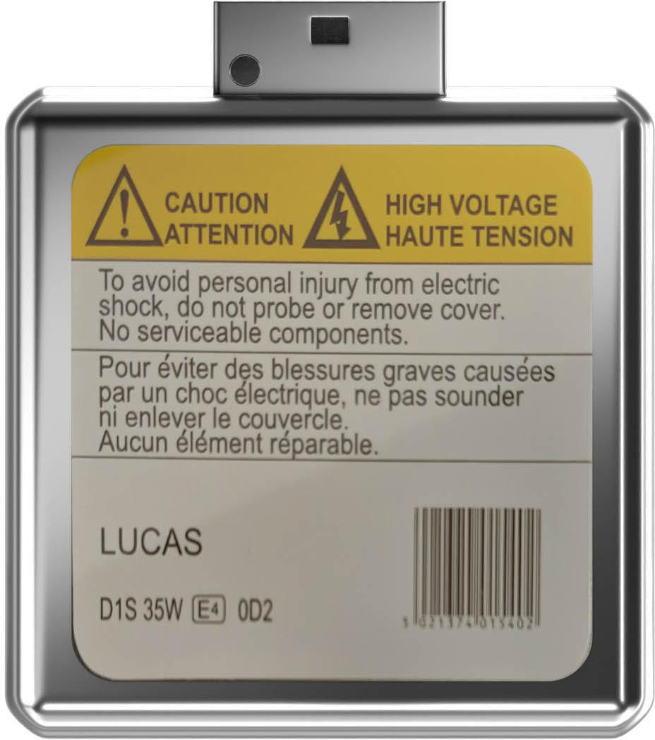 Lucas HID D3S Headlight Bulb Single Pack