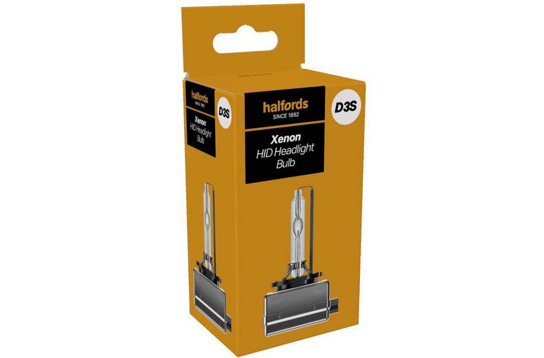 Halfords HID D3S Car Headlight Bulb Single Pack Halfords HID D3S Car Headlight Bulb Single Pack